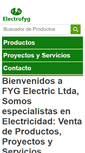 Mobile Screenshot of electrofyg.cl